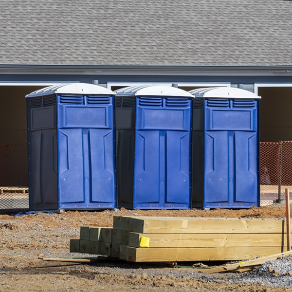 are there different sizes of portable restrooms available for rent in Waldron Michigan
